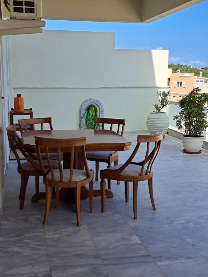 העיירה רתימנו Seaview Flora'S Luxury Apartment-300Meters From The Beach מראה חיצוני תמונה
