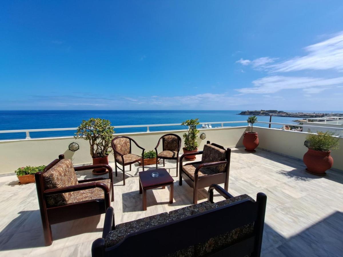 העיירה רתימנו Seaview Flora'S Luxury Apartment-300Meters From The Beach מראה חיצוני תמונה