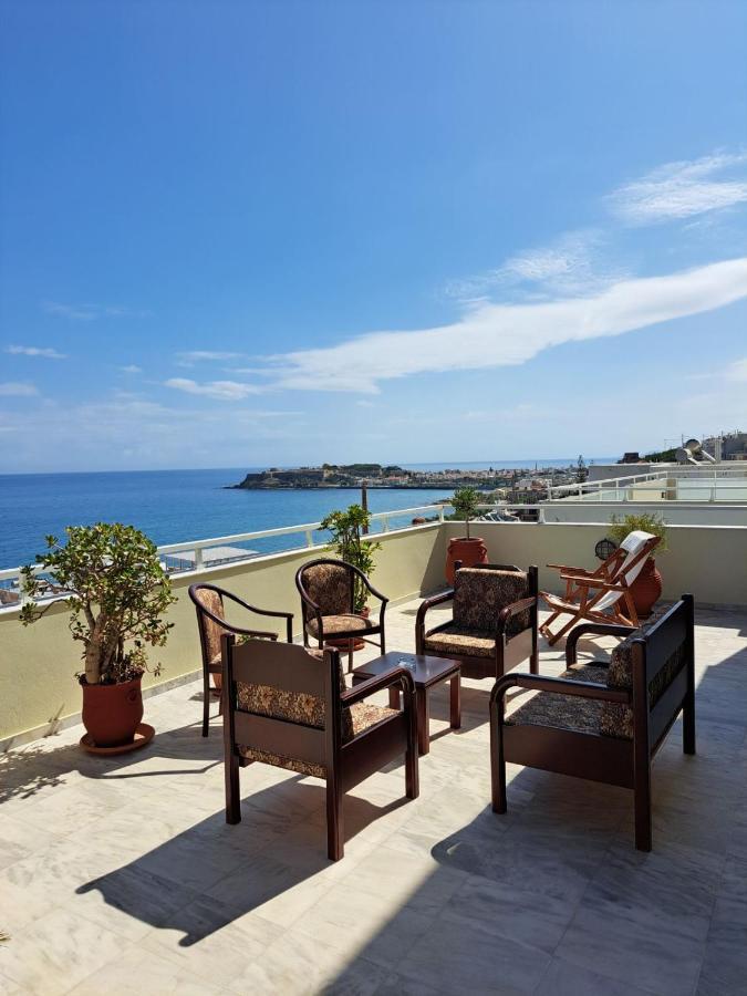 העיירה רתימנו Seaview Flora'S Luxury Apartment-300Meters From The Beach מראה חיצוני תמונה