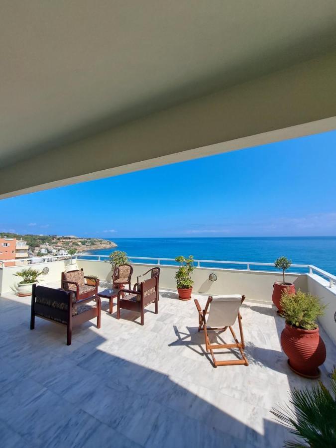 העיירה רתימנו Seaview Flora'S Luxury Apartment-300Meters From The Beach מראה חיצוני תמונה